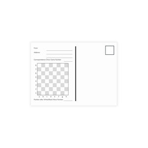 Correspondance Chess Postcard Bundles (envelopes not included)